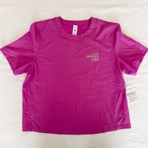 lululemon athletica breathable running sport shirt NWT